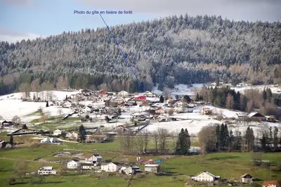Image de Gite 3 personnes  lisière de forêt à proximité sentiers de randonnées