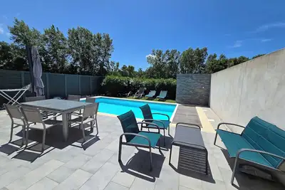 Image de Porto Vecchio villa récente piscine privée chauffée proche plage