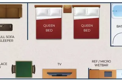 Image de Family Fireplace Suite