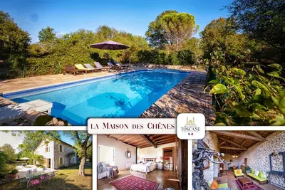 Image de Maison de campagne - Piscine - Parc - Nature