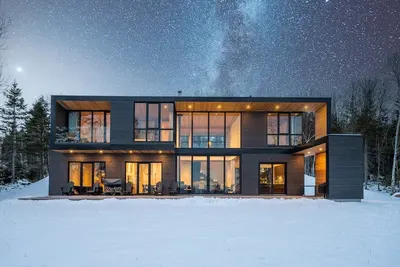 Image de Luxueuse & chaleureuse villa dans Charlevoix face au Fleuve Saint-Laurent