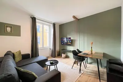 Image de Appart'Hôtel Le Valdoie - Rénové, calme et Netflix