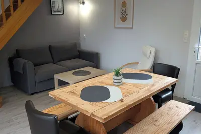 Image de Gîte de 60 m² tout équipé pour un agréable séjour au bord de la mer.