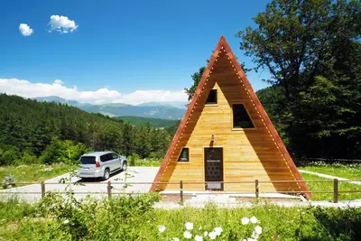 Image de Mountain View Cabin in Forest, Ankyun