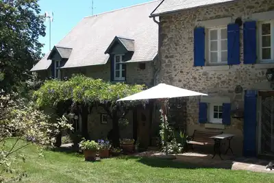 Image de Appartement neuf dans maison de campagne avec terrasse et jardin