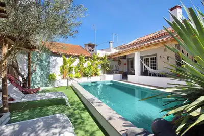 Image de Maison de vacances 'Holi' avec piscine privée, Wi-Fi et climatisation.