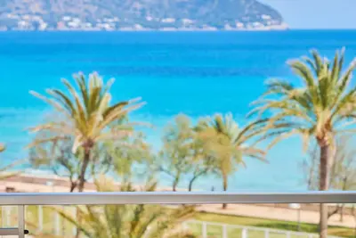 Image de Modern apartment in Sa Maniga/ 4floors, elevator, on the beach, 2 bedrooms, 2 balconies, sea view, Wifi