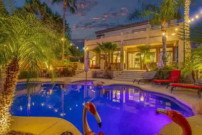 Image de Private backyard w/heated pool/spa. 20 mins from Tpc and Super Bowl