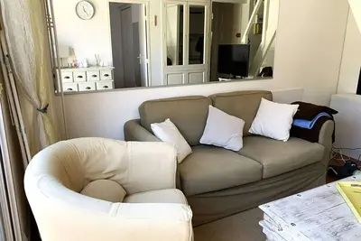 Image de Charmant T2 Mezzanine Climatisé, 4 Pers avec Terrasse et Parking - Proche Plages et Commerces