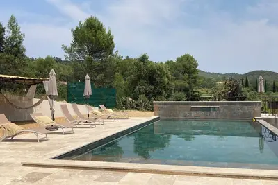 Image de La Bastide de Basson, belle et grande villa Correns, Provence Verte