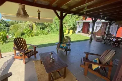 Image de Villa Deshaies, Terrasse panoramique, vue mer, 5 minutes des plages,