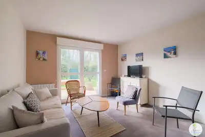 Image de Appartement Biscarrosse joli T3 avec terrasse et jardin privatif