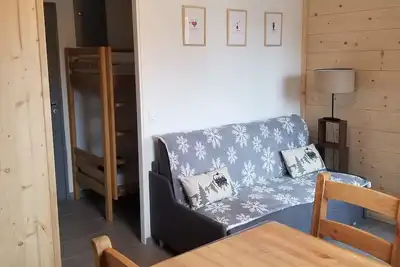 Image de Studio 4 personnes en centre station de Valmeinier 1800