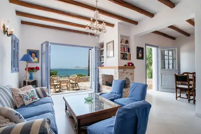 Image de Maison de vacances \"Sur une magnifique plage de sable\" avec vue sur mer, terrasse et Wi-Fi