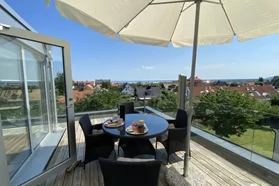 Image de Apartment with roof terrace in the center of Båstad