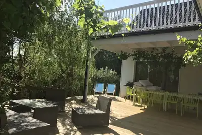 Image de Large newly renovated villa in cozy Domsten - close to sea and nature