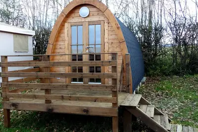 Chalet atypique tonneau 2 personnes