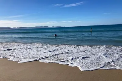 Image de \"Beach Baby\" Cottage is a 3 min flat walk to the long sandy beach. Fab swimming