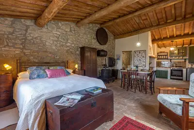 Image de Podere Colombaio - Bucaneve chalet in historical Podere in Val d'Orcia