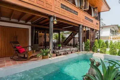 Image de Private Thai Traditional pool house near Cicada Market - 5 min walk to the Beach