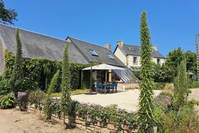 Image de Maison de vacances lumineuse au calme, près de la côte, Sibiril