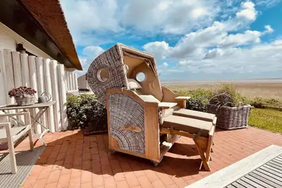 Image de Hochwertig Ausgestattete Ferienwohnung mit Traumhaftem Blick auf das Watt