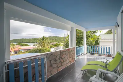 Image de La Villa Bleue Topaze 1er - Vue Mer