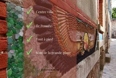 Image de Penotte - Appartement cosy -60m de la Plage
