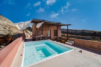 Image de Amazing Santorini Villa | Aurora Suite | 1 Bedroom | Wonderful Sea & Countryside Views | Finikia
