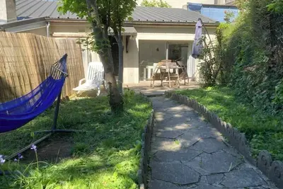 Image de Maison avec jardin vue sur Paris et Tour Eiffel