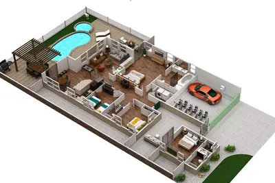 Image de Wheelchair access/private pool&spa/pickleball/pet friendly