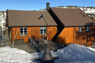 Image de Belle maison à Treungen avec WiFi