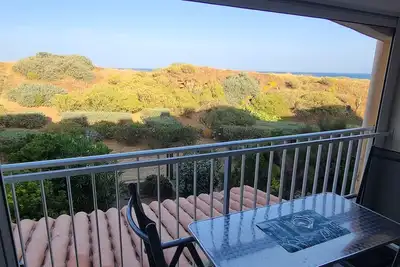 Image de Belle vue mer. Wifi/Fibre. Loggia. Parking privé/sécurisé.