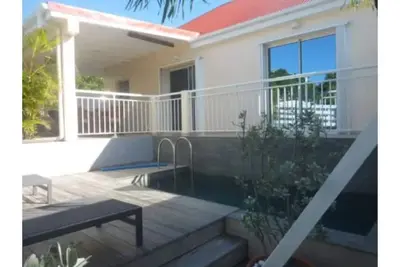 Image de Lovely Rose des cayes à Saint- Barthélémy avec parking et piscine privée