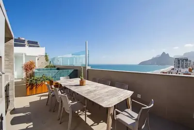 Image de Penthouse face à l'océan à Ipanema - Ipa001