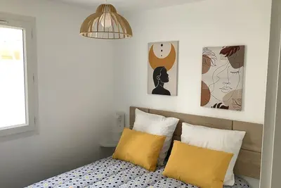 Image de Cap d'Agde, villa dans résidence avec piscine, 2 chambres, proximité de la plage