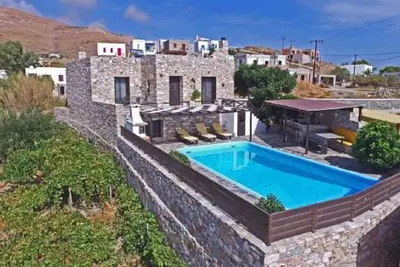Image de Maison de vacances Syros pour 1 - 10 personnes avec 5 chambres Ă coucher - Maison mitoyenne