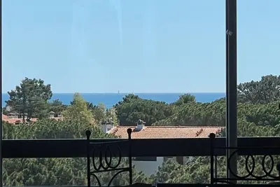Image de Grand appartement traversant T3 de 80 m2, vue panoramique mer, montagne. Mer 500m