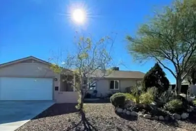 Home with Pool out door living space