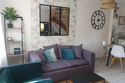 Duplex 47 m2 dans cadre arboré