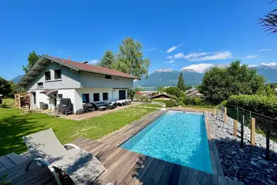 Image de Superbe villa avec piscine lac d'Annecy