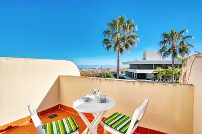 Image de Maison de vacances 'Dali 4003' avec vue sur la mer, Wi-Fi et climatisation.