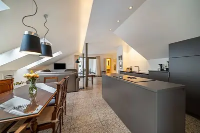 Image de Appartement de vacances \"Domus Faber 5\" avec vue sur les montagnes, terrasse privée et Wi-Fi.