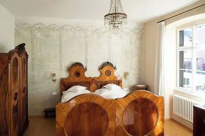Appartement 'Villa Bergmann Moeser Suite' avec jardin, balcon et Wi-Fi partagés.
