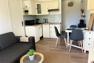 37m² avec terrasse et jardin près de la plage