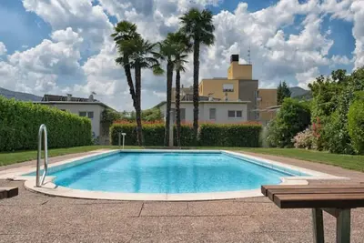 Image de Studio, Heated pool, Sunny balcony