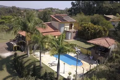 Image de Country house in Atibaia with swimming pool in gated community