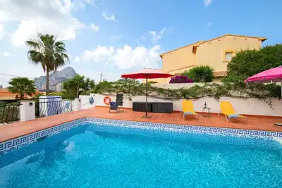 Image de Maison de vacances privée avec climatisation, Wifi, piscine privée, Tv, terrasse, parking