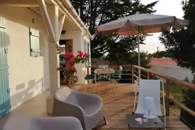 Image de Charmante maison Barbâtre, à 5 mn à pieds de la plage et du centre, 3 chambres