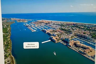 Image de Appartement  avec magnifique vue sur le  lac marin orientée sud ouest